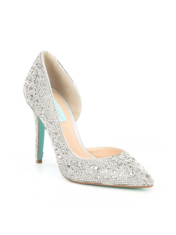 Blue by Betsey Johnson Hazil Jeweled Pumps