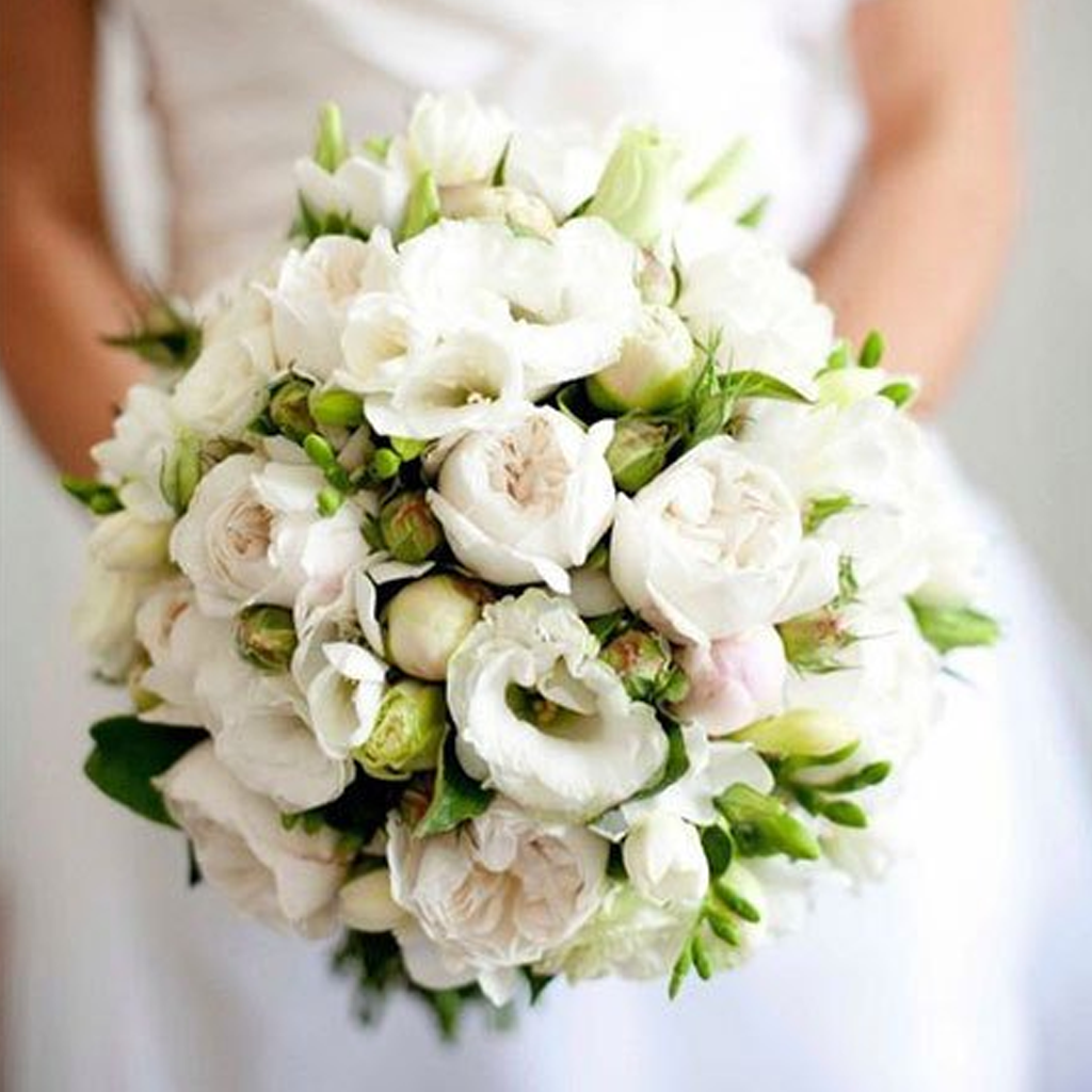 Semi Loose Bridal Bouquet