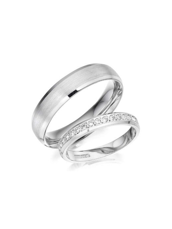 18ct White Gold Eternity Ring