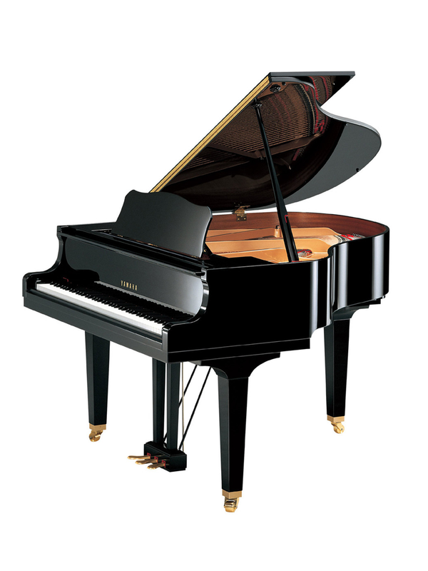 Yamaha GB1K Grand Piano, Polished Ebony