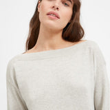 Boat Neck T-Shirt Top