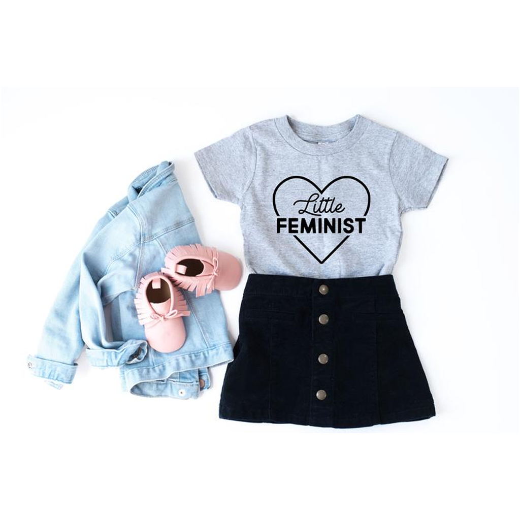 Toddler Girl Clothes, Feminist Shirt Kids