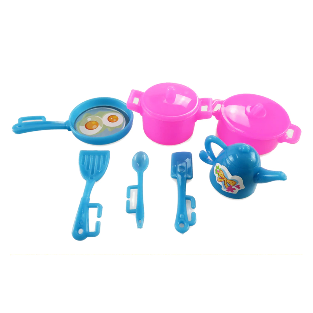 Doll Kitchen Cooking Accessories Kid's Early Learning